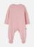 Pyjama bébé fille brodée hiboux Pink 2 - vertbaudet enfant 