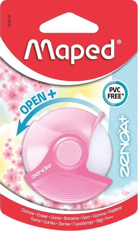 Fille-Accessoires-Fourniture scolaire-Gomme zenoa plus gomme ronde