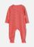 Pyjama bébé molleton imprimé petit lapin Rouge 2 - vertbaudet enfant 