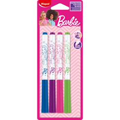 -Marqueurs fins effaçables barbie