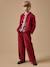 Gilet fille en molleton - coton biologique Amande+Cerise+Marine+Vert anglais 7 - vertbaudet enfant 