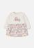 Robe bébé en maille fleurs brodées hiboux Blanc 1 - vertbaudet enfant 
