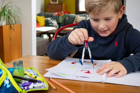 Compas stop system Rouge 3 - vertbaudet enfant 
