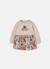 Robe bébé molleton imprimé foret Marron 1 - vertbaudet enfant 