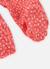 Pyjama bébé molleton imprimé petit lapin Rouge 4 - vertbaudet enfant 