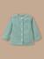Chemise à petits carreaux bébé Mini carreaux vert 1 - vertbaudet enfant 