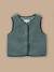 Veste bébé sans manches sherpa Vert pastel 1 - vertbaudet enfant 