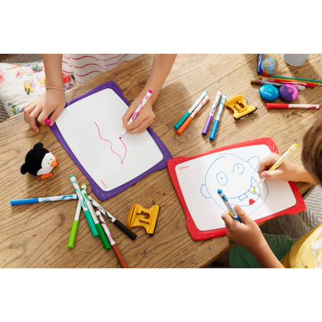 Boîte feutres effaçables à sec marker Black 2 - vertbaudet enfant 
