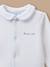 Pyjama bébé en velours Blanc doux 2 - vertbaudet enfant 