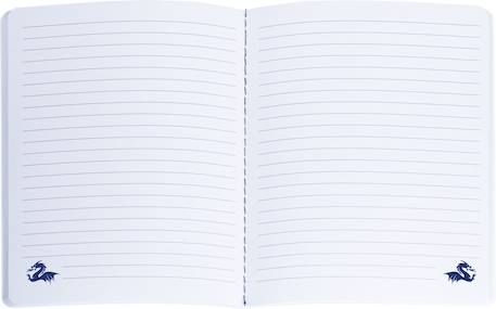 Carnet de note dragon a5 Bleu 3 - vertbaudet enfant 