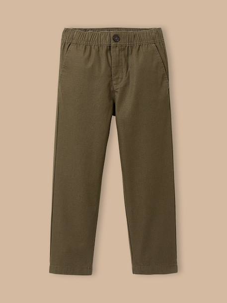 Garçon-Pantalon-Pantalon relax en twill garçon
