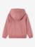 Sweat zippe fille à capuche marine+vieux rose 6 - vertbaudet enfant 
