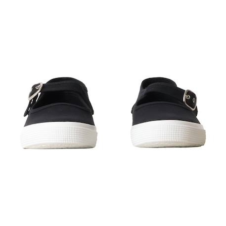 Ballerines à brides Blanc+Noir  blanc+Rouge blanc 11 - vertbaudet enfant 