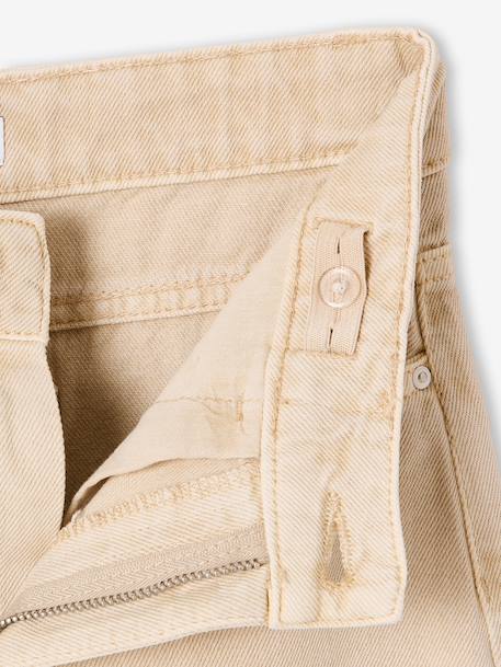 Pantalon large fille vanille 3 - vertbaudet enfant 