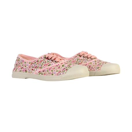 Tennis à lacets Rose misty 3 - vertbaudet enfant 