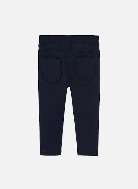 Pantalon en molleton Bleu 2 - vertbaudet enfant 