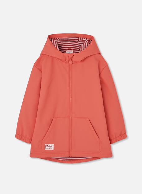 Imperméable à capuche avec fermeture Pink 1 - vertbaudet enfant 