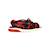 Sandales à scratch Marine rouge bleu+Noir rouge 9 - vertbaudet enfant 