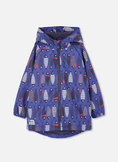 Imperméable imprimé poissons à capuche  - vertbaudet enfant