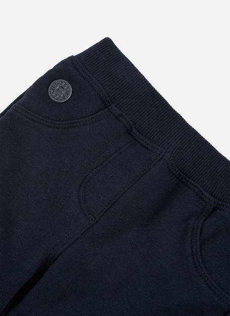 Pantalon en molleton Bleu 3 - vertbaudet enfant 