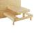 Cabane en bois avec table pique-nique tiana Marron 6 - vertbaudet enfant 