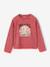 T-shirt manches longues fille bleu chambray+vieux rose 4 - vertbaudet enfant 