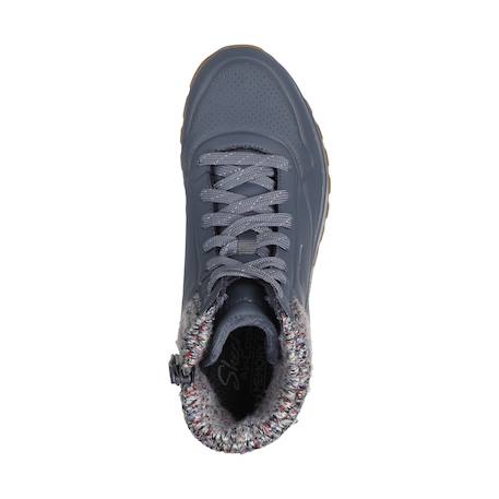 Baskets montantes à lacets Charbon 5 - vertbaudet enfant 