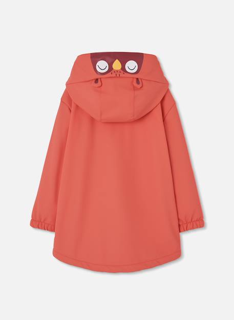 Imperméable à capuche avec fermeture Pink 3 - vertbaudet enfant 