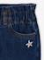 Pantalon paperbag fille bleu foncé+bleu moyen 4 - vertbaudet enfant 