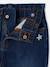 Pantalon paperbag fille bleu foncé+bleu moyen 3 - vertbaudet enfant 