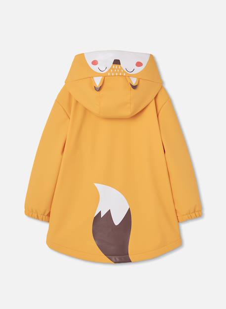 Imperméable à capuche Orange 3 - vertbaudet enfant 