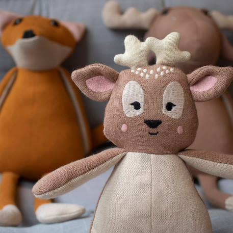 Peluche teddy en coton Beige 2 - vertbaudet enfant 