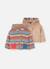 Veste en maille bébé réversible à rayures Marron 3 - vertbaudet enfant 