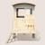 Cabane roulotte en bois sur pilotis pour enfants carry Marron 6 - vertbaudet enfant 
