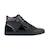 Baskets montantes à lacets Noir 1 - vertbaudet enfant 