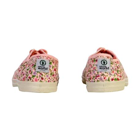 Tennis à lacets Rose misty 4 - vertbaudet enfant 