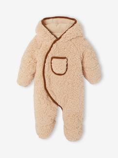 Bébé-Manteau, combipilote, nid d'ange-Combipilote naissance avec capuche
