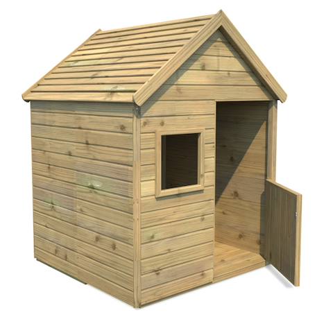 Maisonnette en bois traité pour enfant marina Marron 3 - vertbaudet enfant 