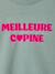 T-shirt manches longues fille encre+rose pâle+vert 14 - vertbaudet enfant 
