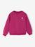 Sweat fille motif imprimé anthracite+corail+pivoine+sauge+vanille+violine 30 - vertbaudet enfant 