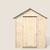 Cabane en bois avec fenêtre et boîte aux lettres garance Beige 5 - vertbaudet enfant 
