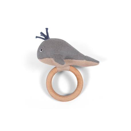 Jouet d'éveil en coton Gris 1 - vertbaudet enfant 