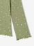Sous-pull fille manches longues écru+vert 7 - vertbaudet enfant 