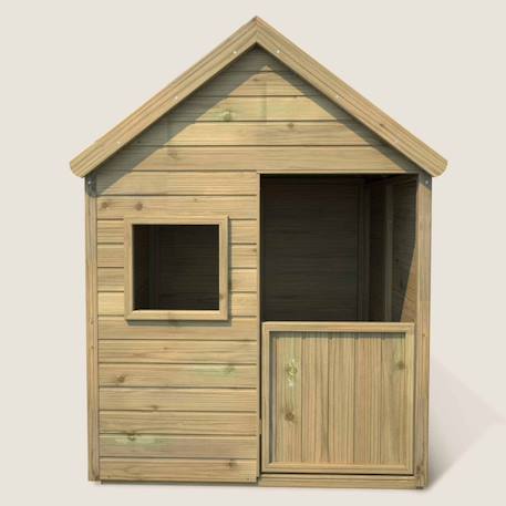 Maisonnette en bois traité pour enfant marina Marron 5 - vertbaudet enfant 