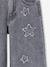 Jean large fille étoiles bleu clair+denim gris 9 - vertbaudet enfant 
