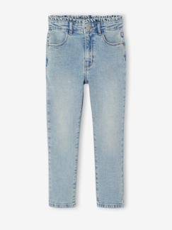 -Jean slim fille morphologie large