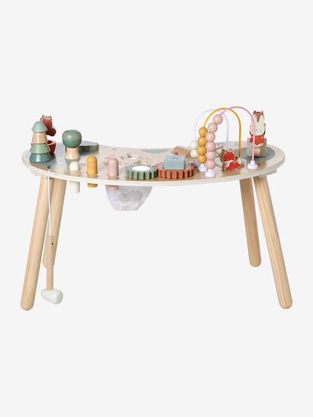 Table d'activités double hauteur HAPPY FOREST en bois FSC® écru 6 - vertbaudet enfant 