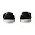 Ballerines à brides Blanc+Noir  blanc+Rouge blanc 10 - vertbaudet enfant 