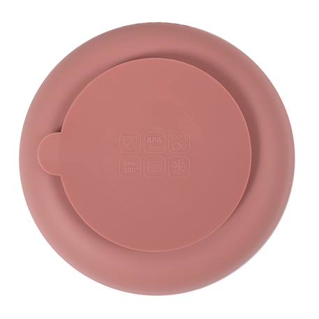 Bol en silicone Rose 2 - vertbaudet enfant 