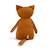 Peluche teddy en coton Orange 2 - vertbaudet enfant 